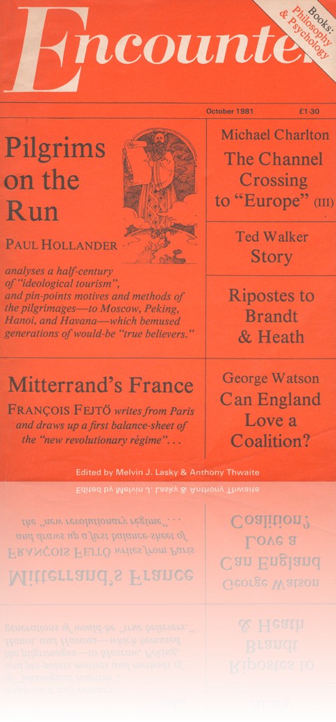 Angliában, USA-ban és Kanadában is megjelent az Encounter. Az 1981-es októberi számban Fejtő a francia napipolitikát teszi mérlegre.